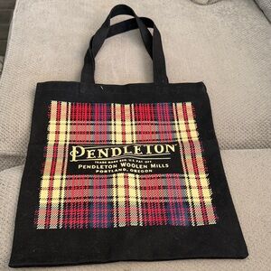 Pendleton maptote shopping bag. 14x16